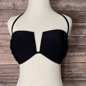 Black Strap/Strapless Bikini Top